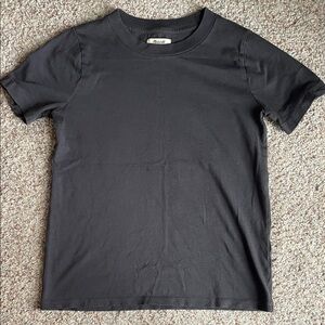 Madewell Northside Vintage Shirt XS Charcoal Gray